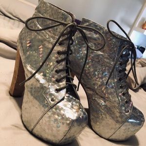 Holographic Platform Heels